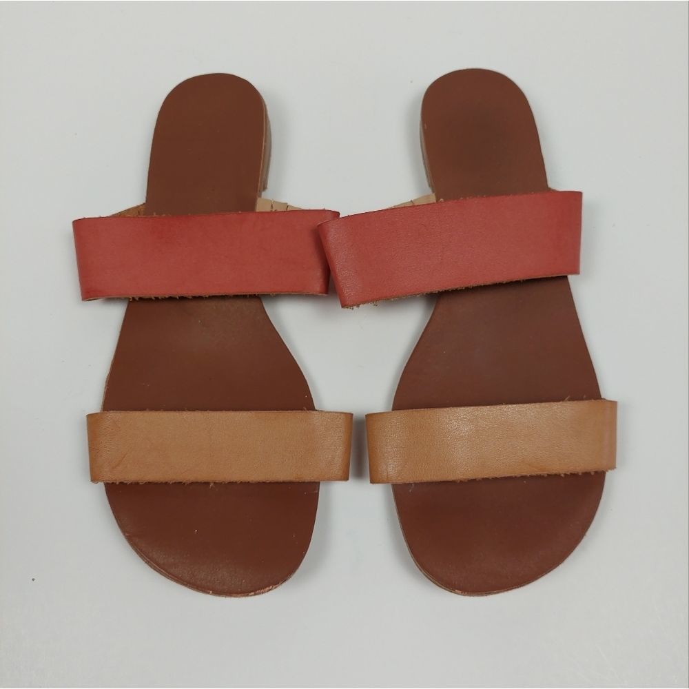 🔥3/$15 ANN TAYLOR LOFT STRAPPY SANDALS SIZE 8